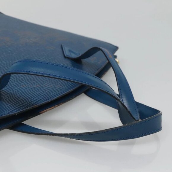 LOUIS VUITTON Epi Saint Jacques Shoulder Bag Blue - Picture 8 of 15